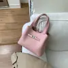 Bolso de Mano Simple y Elegante con Patrón de Lichi para Mujer 2026 Nuevo Bolso de Hombro Tipo Cubo Versátil Bolso Cruzado para Viajes de Negocios Venta al por Mayor