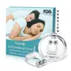 Mini Dispositivo Antirronquidos, Portátil, Fácil de Llevar, Suave, Ventilado, Cómodo, Clip Nasal Magnético de Silicona Antirronquidos para Dormir