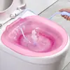 Bidé Transparente para Partes Íntimas Femininas, Bacia de Pós-Parto para Gestantes, Artefato de Limpeza para Hemorroidas, Bacia de Vaso Sanitário Sem Agachamento, Dropshipping