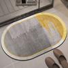 Tapete de Chão para Banheiro Terra de Diatomáceas Cozinha Absorvente Tapete para Pés Banheiro Vaso Sanitário Entrada do Banheiro Tapete Antiderrapante Lavatório Resistente a Manchas Tapete