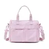 2026 Nova Bolsa Casual Pequena Bolsa Transversal de Nylon para o Trabalho Bolsa de Ombro Leve Resistente à Água Pequena Quadrada