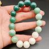 Pulseira de Semente de Bodhi Natural Pulseira de Raiz de Bodhi Contas Redondas Joias Tesouro Múltiplo Gradiente Tendência Nacional Pulseira Preço de Fábrica Atacado