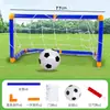 Gol de Futebol Infantil Transfronteiriço Portátil Entretenimento de Praia Interior Casa Futebol Jogo Pai-Filho Duplo Brinquedo Interativo