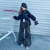 Sudadera Infantil Rantuo Otoño 2026 Nueva Moda Fresca para Niñas Sudadera Corta con Forro Polar Primavera Otoño Estilo Retro Top Transfronterizo