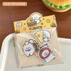 Broche Pingente Original de Capivara Fofa terno Bolsa Coração de Menina Acessórios de Decoração de Roupas Chaveiro Cartoon Pendurado