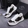 Zapatos Deportivos Casuales para Hombre de Nuevo Estilo Europeo, Cuero Genuino, Suela Gruesa, Cordones, Versátiles, de Moda, Tendencia, Caña Baja con Logo Triangular