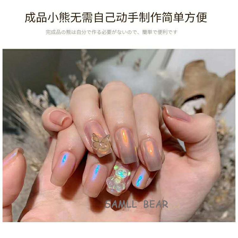 小熊美甲 4