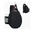 Nueva mochila de tenis acolchada transfronteriza, bolso cruzado, bolso bandolera, bolso de pickleball, bolsa impermeable y engrosada para raquetas de exterior para hombres y mujeres