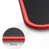 Fábrica Transfronteriza Grande Todo Negro Borde Rojo Bloqueo Pad de Escritorio E-sports Juego Aumentar Engrosado Oficina Pad para Ratón de Computadora
