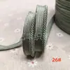 En Stock Cinta de Ribete de Poliéster de 48 Colores, Cordón de Bies, Tira de Adorno para Ropa, Quilts, Cojines de Sofá y Tiras de Flecos