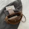 Bolsos de Diseño de Nicho para Mujer 2026 Modelo Nuevo Color Sólido Moda Casual Bolso Cruzado Bolso de Hombro Simple Debajo del Brazo Moderno