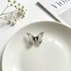 Mini Presilha de Cabelo Borboleta de Rede Dupla para Crianças, Mini Prendedor de Garra Acessórios de Cabelo, Presilha de Feijão Borboleta Fina de Rede com Strass 3D Prendedor de Cabelo