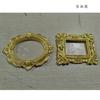 Accesorios para Posar Joyería Ins Accesorios para Fotografía de Uñas y Aretes Marco de Fotos de Resina Mini Relieve Europeo Retro Transfronterizo