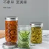 Frasco de Almacenamiento de Diamante en Forma de Diamante, Frasco Sellado, Botella para Bebidas de Caviar, Frasco de Vidrio para Alimentos Ligeros tipo Mason Jar, Botella de Miel con Tapa