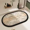 Alfombrillas absorbentes para baño estilo nórdico, alfombrillas para bañera, alfombrillas para entrada de baño, alfombrillas para piso de inodoro y alfombrillas antideslizantes para lavabos - al por mayor