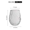 Taza de Café de Alto Borosilicato para Uso Doméstico, Elegante y Resistente a Altas Temperaturas, Taza para Americano Helado Latte, Vaso de Vidrio para Beber