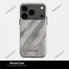 Funda para Teléfono con Patrón de Mármol Más Vendida de Amazon para Apple 17Pro, Funda de Película Dos en Uno Simple y de Gama Alta al por Mayor