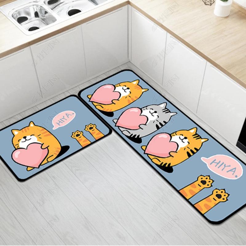 卡通桃心猫