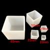 Espejo Cuadrado Cristal Goteo de Pegamento Molde de Silicona DIY Hecho a Mano Yeso Aromaterapia Flor Seca Adornos de Joyería