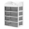 Caja de almacenamiento de escritorio, cajón de almacenamiento, accesorios para el cabello, gabinete de almacenamiento multicapa, caja de cosméticos, joyería, papelería, caja de acabado multifuncional