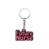 Llavero Colgante para Cuidado de la Salud, Llavero de Goma Suave de PVC, Decoración para Mochila, Hebilla Decorativa DIY, Regalo Transfronterizo, Venta al por Mayor