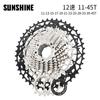 Cassette Piñón Libre Ultraligero para Bicicleta de Montaña Sunshine 10/11/12 Velocidades Bicicleta Velocidad Variable Diente Grande Escalada Rueda Torre
