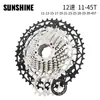 Piñón Volante Sunshine para Bicicleta de Montaña Ultraligero 10/11/12 Velocidades Bicicleta Velocidad Variable Piñón Grande para Subir