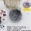 Suministro Listo de Bolas de Pelo de Conejo Rex Imitación de 4-9 cm, Coloridos Accesorios para Joyería DIY, Bolas de Felpa, Colgantes para Equipaje, Accesorios para Ropa
