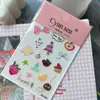 Estilo Ins Coreano Adesivo de Gelatina de Aparência Premium Capa para Celular Caderno iPad Fofo Adesivo Guka Bom Humor DIY