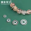 Plata S925 Accesorios de Plata Taian Bandeja de Flor Tapa de Flor Separador Bandeja de Cuentas Separadoras Separador de Cuentas DIY Pulsera de Cuentas de Buda Accesorios de Hilo