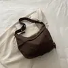 Nova Bolsa Tote Texturizada Estilosa, Bolsa Transversal Feminina da Moda 2026 de Nicho, Bolsa de Ombro Simples Tendência de Primavera