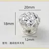 Herrajes para gabinetes manija pequeña decorativa de metal multiusos para cajón manija de un solo agujero accesorios para muebles fabricantes de herrajes en stock