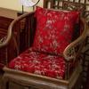 Cojín de sofá de caoba estilo chino, silla de madera maciza, cojín de asiento de sofá antideslizante, taburete de té, cojín de esponja gruesa de alta densidad