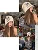 Estilo Japonês Preguiçoso Terra de Rejeito Vento Pilha Solta Chapéu de Cabeça Verão Pós-parto Moda Versátil À Prova de Vento Chapéu de Cabeça Frio