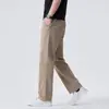 Produto em destaque da Xintang Men's Clothing: Calça casual masculina de algodão puro estilo high street americano, corte solto, tridimensional, desconstruída, perna reta solta