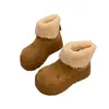 Botas de nieve para mujer de suela gruesa, que aumentan la altura, de caña corta, nuevo estilo de invierno 2026, forradas de felpa para abrigar, a la moda, engrosadas y antideslizantes, adecuadas para climas fríos