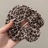 Scrunchie lenço quadrado estilo pastoral francês para meninas e crianças, elástico de cabelo doce com laço para coques, acessório de cabelo