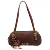 Moderna Nueva 2026 Popular para Viajar al Trabajo Retro Gamuza Otoño Versátil Bolso de Axila para Mujer, Elegante Bolso de Hombro