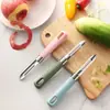 Pelador de Frutas de Cocina Rallador Multifunción Pelador de Verduras Papa Zanahoria Pelador Antideslizante de Uso Doméstico Accesorios de Cocina