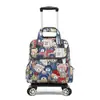 Bolsa de viaje mini plegable ultraligera al por mayor, bolsa de carrito pequeña universal con ruedas portátil, caja de tela para viaje de abordaje