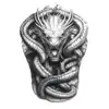 Tatuaje Completo de Espalda Estilo Dragón Misterioso Tatuaje de Jugo de Hierbas Pegatinas de Tatuaje para Hombres Pegatinas de Larga Duración Sabiduría y Buena Suerte
