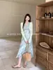 Preço Especial, Sem Devoluções ou TrocasCardigã de Tricô Elegante de Manga Longa Slim-Fit Xiu Xixi para Mulheres, Xale com Proteção Solar 25672