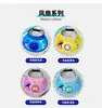 Ventilador Doble Recargable Kulomi Ventilador para Niños Sombrero Sombrilla de Verano Sombrero Protector Solar para Niños y Niñas Sombrero de Sol con Protección UV