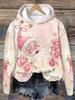 Amazon InDepenDent Station Export Otoño e Invierno Transfronterizo Europeo y Americano Navidad Sudadera con Capucha de Manga Larga Estampada en 3D para Mujer