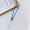 Cordón de silicona directo de fábrica con rejilla, cordón para teléfono móvil, cordón para muñeca corto anti-pérdida, anti-caída, colgante para llave/memoria USB