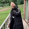 Estilo Nuevo Invierno 2025, Rejuvenecedor, Versátil, Cómodo, Agradable para la Piel, Casual, Moderno, Realzador de Calidad, Tendencia de Abrigo de Algodón de Longitud Media