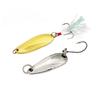 Oferta especial, venta al por mayor, cebo falso de tiro largo de agua dulce con lentejuelas de concha Luya, 3/5/8/13 G, cebo de pesca con sanguijuela de metal Luya