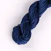 Hilo de poliéster trenzado línea A (1 mm) pulsera de cuentas de jade con hilo de cuerda tejida nudo chino hilo mano DIY tejido