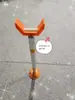 Soporte de elevación de barrera de estacionamiento Barra de soporte de aleación de aluminio Soporte telescópico Comunidad Poste recto Amortiguador de suelo Marco de soporte de fijación