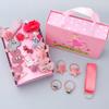 Set de Accesorios para el Cabello de Niña, Accesorios para el Cabello de Niña Pequeña, Pinzas para el Cabello de Niña, Goma Elástica para el Cabello de Alta Gama Estilo Coreano, Pinzas para el Cabello de Bebé Princesa